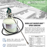 Duro-Last Solvent-Grip Spray Adhesive Flyer